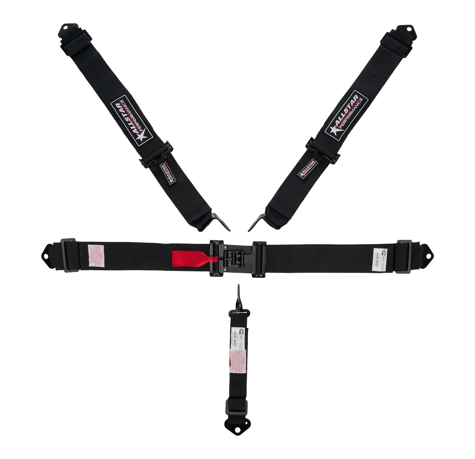 AllStar SFI 5-Point Seat Belt Harness 3"